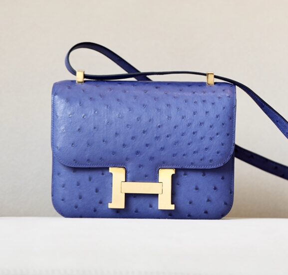 hermes constance ostrich