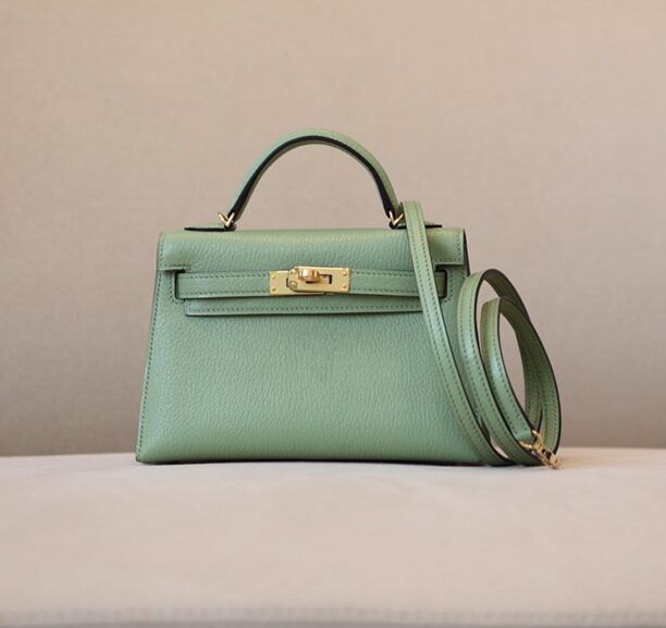 HERMES Epsom Mini Kelly Sellier 20 Vert Criquet 1301122